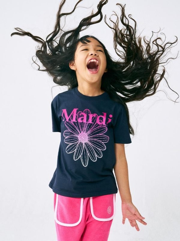 MARDI MERCREDI KIDS TSHIRT FLOWERMARDI GRADATION (5 Colors)