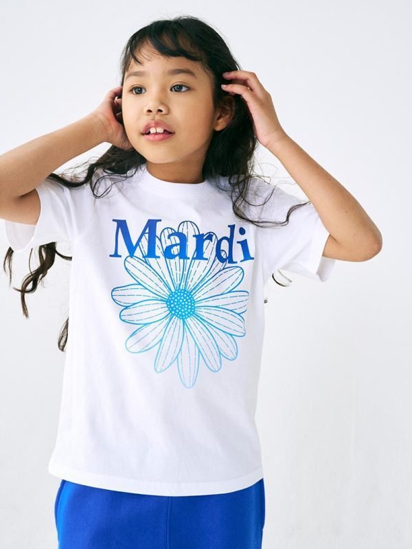 MARDI MERCREDI KIDS TSHIRT FLOWERMARDI GRADATION (5 Colors)