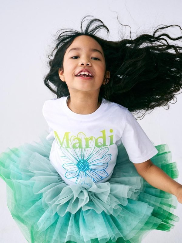 MARDI MERCREDI KIDS TSHIRT FLOWERMARDI GRADATION (5 Colors)